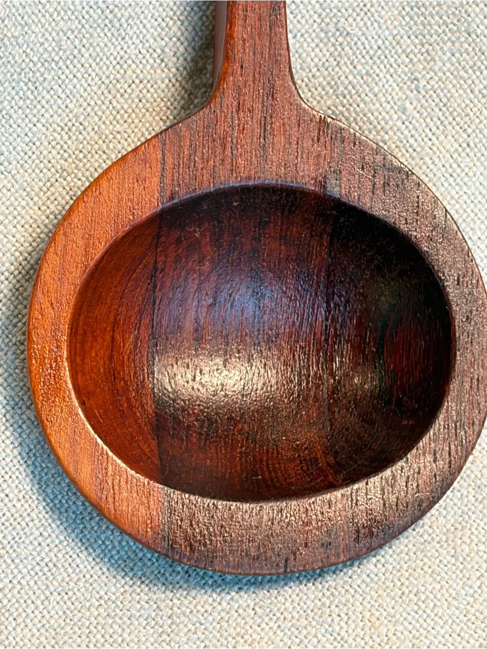Jens Quistgaard 1950s set of 2 vintage teak spoons marked “Danmark”